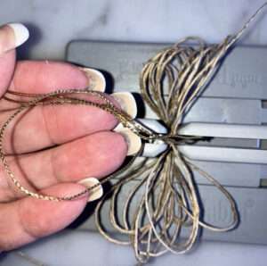 Pass Wire Ends through Loop