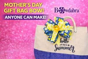 gift bag bow