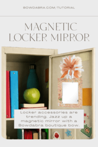 Magnetic Locker Mirror (Pinterest)