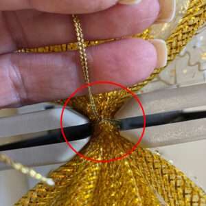 Pass Wire Ends Through Loop