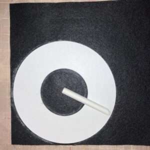 Trace Pattern Pieces onto Felt