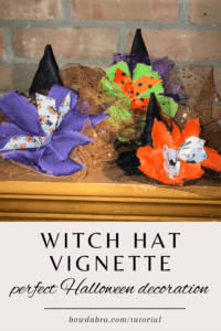 DIY Felt Witch Hats with Halloween Bows: Easy Décor for Your Seasonal Display