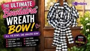 How to Make the Ultimate Bowdabra Wreath Bow