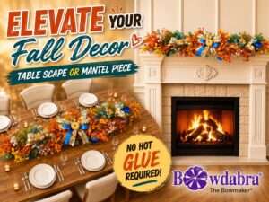 Video how to – make an extra easy fall tablescape or mantle piece