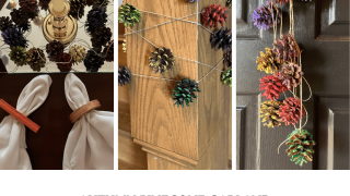 Autumn Pinecone Garland (Instagram)