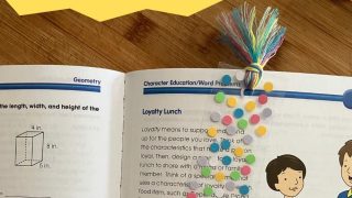 Back to School Confetti Bookmark