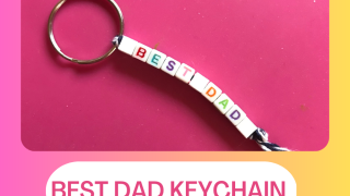 Best Dad Keychain