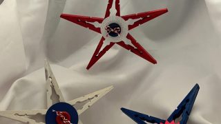Fourth of July Clothespin Stars