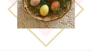 Naturally Dyed Easter Eggs