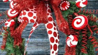 Nicks polka dot bow 2