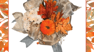 Orange Autumn Fall Leaves Vegan Food Blogger Pinterest Pin