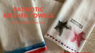 Patriotic Kitchen Towels (Instagram)