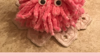 Valentine Pom Pom Love Bug
