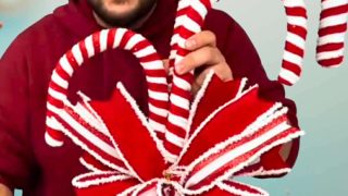 candy cane door hanger 2