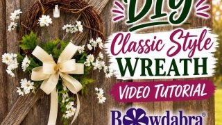 classic style wreath