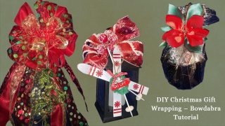 DIY Christmas Gift Wrapping Tutorial