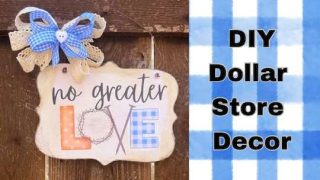 lisas dollar store decor