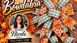 nicole pumpkin bow