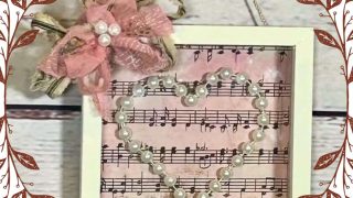 shabby chic heart